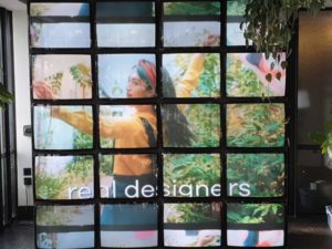 crt video wall spanned