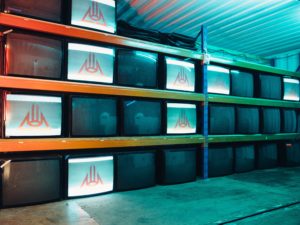 BLACK FUTURES CRT Rack Video shoot