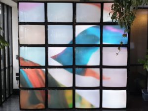 crt video wall 4x5 formation