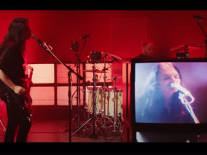 music video shoot crt monitors